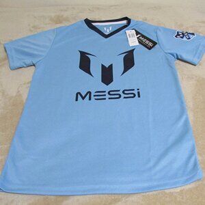 MESSI Soccer Style Boy's Jersey Size 14/16 L (B)